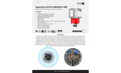 Spectrum - Model D101-X-M4328-P-BD - Explosion-Proof Indoor Fisheye Camera with Deep Learning - Brochure