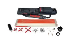 Model CDK-38 - Complete Rotary Dryer Vent Cleaning Kit w/Stainless Steel Rod Fittings (38`)
