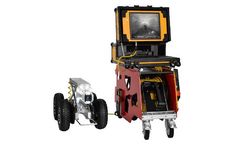 MPE - Model IBEX 5OOFT - Robotic Pipe Inspection Crawler