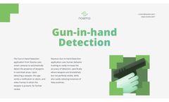 Gun In Hand Detection Application - Brochure