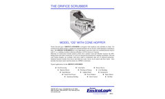 Model OS - Orifice Scrubber With Cone Hopper - Brochure