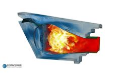 Simulating an Aviation Gas Turbine with CONVERGE - Video