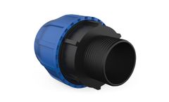 Fitsa - Model Plus Blue Series - Male Pipe Adapter