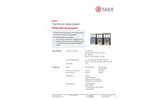 SAIER - Model DSPSET 2602 - Modern Central Dosing Unit for Warewashing Technologies - Datasheet