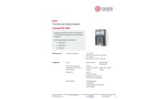 SAIER - Model CONCEPT PDG 2906 - Sophisticated Dosing Unit - Datasheet