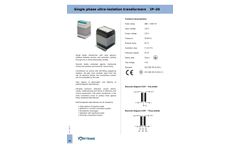 Torytrans - Model IP20 - Ultra-isolation Transformers - Brochure