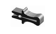 Model 22000101 - Cloth Clips 22.3.3 Black For 3 Mm Wire + Screen Profile - Pu = 2000 Pcs
