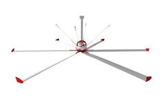 GigolA - Model HURRICANE SERIES - HVLS Ceiling Destratification Fans