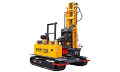 Everstar - Model ES-E - Hydraulic Photovaltic Solar Panel Post Pile Driver