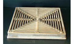 Meta-Bronze - Model RW - 300mm Square Storm Water Drain