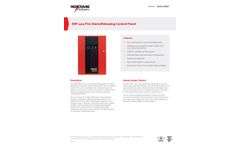 SRP-4×4 Fire Alarm/Releasing Control Panel - Data Sheet