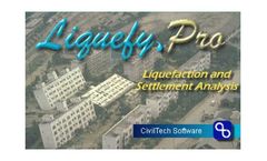 LiquefyPro - Soil liquefaction Analysis Software