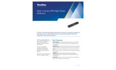 High-Power Reflector Med-2 HPR Med-2 - Spec Sheet