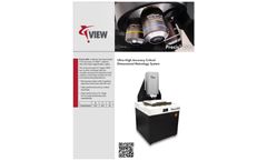 VIEW  Product Datasheet - Model Precis 200 - Ultra High Accuracy Critical Dimension Metrology System