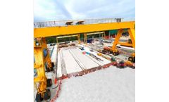 HuadeLift - A Frame Rubber Tyred Gantry Crane