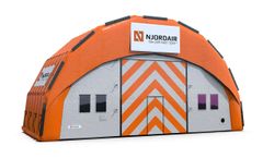 Njordair - 12m Constant Air Fast Tent Module