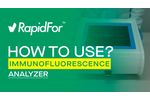 RapidFor Immunofluorescence Analyzer Device Usage (FIA) - Video