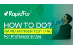 RapidFor COVID-19 Rapid Antigen Test Kit (FIA) - Video