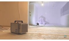 MAXVAC Dustblocker DB500 Air Scrubber used with Paint Sprayer - Video