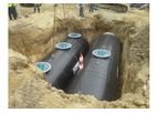 Underground Double Skin Steel/Polyethylene Tank
