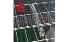 HuaXing - Durable Silver Cage For Poultry Farming Easy To Assemble