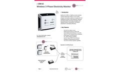 EpiSensor - Model ZEM - Wireless Electricity Monitor Datasheet