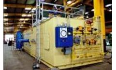 Thermal oxidation systems for wastewater