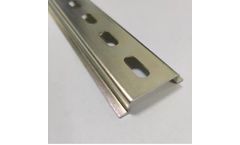 T&G - Model TS -DR D357.5E10 - 35x7.5mm Top Hat Steel Din Rail