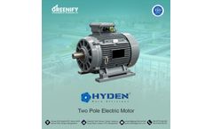 Hyden, Italy - Model HE2-90s-2-1.5 - Two Pole Electric Motor