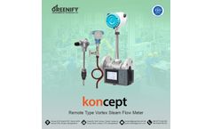 Koncept - Model K100 (4?) - Remote Type Vortex Steam Flow Meter