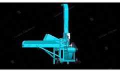 Animal Feed Chopping Machine Forage Cutter Component Disassembly Running 3D Animation - Video