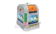 Teknik Konteyner - Model TK-2500-MAYU - 2500 Liter Overground Waste Container