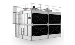 NEWIN - Model NST-Z7/SS Series - Cross Flow Full Steel Cooling Tower
