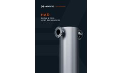 HEXONIC - Model HAD - Shell and Coil Heat Exchanger - Brochure