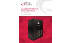 CLEANSOURCE XT SMS 250 UL-60Hz 480V - Downloads 