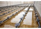 Dubhe - Model DUDS - 2mm EPDM Membrane Thickness Fine Bubble Disc Diffuser for Wastewater Treatment
