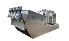 Dubhe - Model TSDL - Stainless Steel Sludge Dewatering Machine for Superior Corrosion Resistance