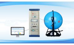 CCD Spectroradiometer Integrating Sphere System | Ulbricht Sphere | LED lumen Tester - Video