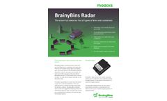 Maacks BrainyBins - Model Radar - Fill Level Sensor For Waste Management - Brochure