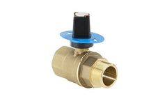 BENDER - Model 5038 - CR-Brass WN Drum Ball Valve