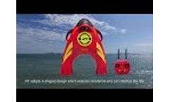 JTT Water Rescue Robot R1 To Save Drowner At Sea In A Quick Way Via Remote Controller - Video