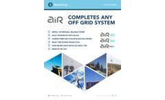 Ryse Energy - Model AIR 30 - Micro Wind Turbines - Brochure