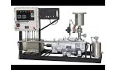 Dry Screw Vacuum Pump Commissioning - Video
