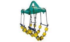 Aaspee - Model PU - Pipe Lowering Roller Cradle