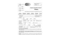 Cellulose Depth Filters Brochure