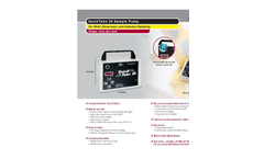 SKC QuickTake - Model 30 - Air Sampling Pump - Datasheet