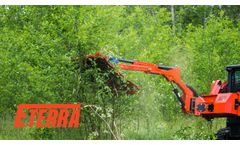 Raptor Boom Arm Skid Steer Mower Attachment | Eterra - Video