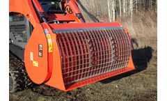 Model MIX & GO 600 - Skid Steer Concrete Mixer Attachment