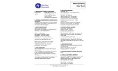 ClearChem - Model ALP1010 - Alkaline Phosphatase Barcoded Chemistry Reagent kit - Material Safety Data Sheet