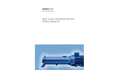 Seepex - Model CS - Food Pump Brochure